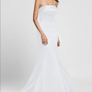 Ivory wedding/ bridesmaid dress